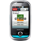 How to SIM unlock Samsung M5650U phone